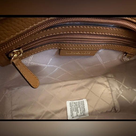 Michae Kors* Tote-Bag*Acorn*Pebble leather~Like New - Picture 5 of 10
